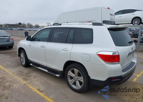 2012 Toyota Highlander Limited V6 из США, поврежденный, VIN 5TDYK3EH8CS052782